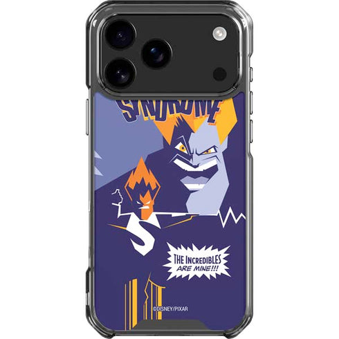 Disney The Incredibles Syndrome Art iPhone 18 Pro Max Clear Case