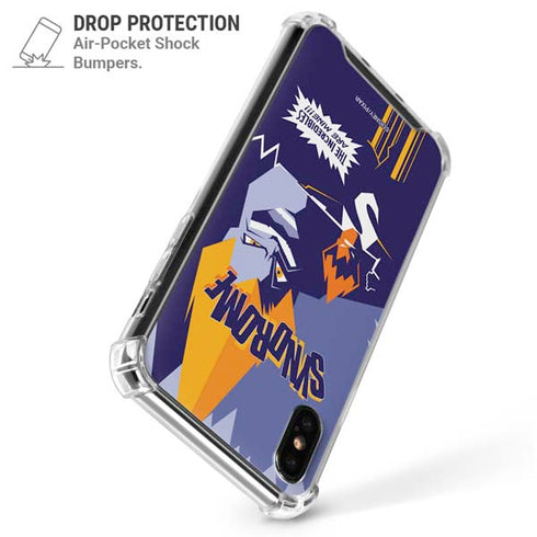 Disney The Incredibles Syndrome Art iPhone X/XS Clear Case