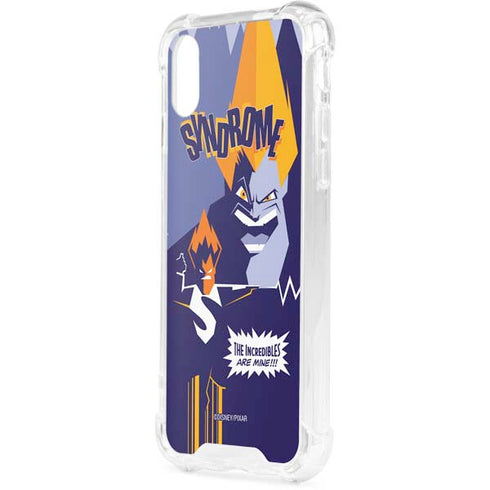 Disney The Incredibles Syndrome Art iPhone XS Clear Case