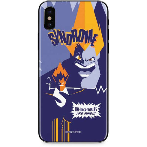 Disney The Incredibles Syndrome Art iPhone XS Max Skin