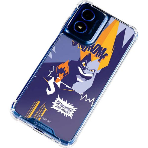 Disney The Incredibles Syndrome Art Moto G Play 4G (2024) Clear Case
