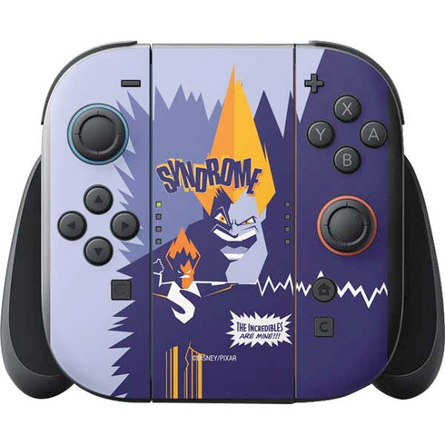 Disney The Incredibles Syndrome Art Nintendo Switch 2 (2025) with Joy-Con Skin