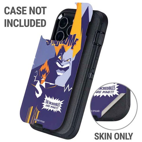 Disney The Incredibles Syndrome Art Otterbox Defender iPhone Skin