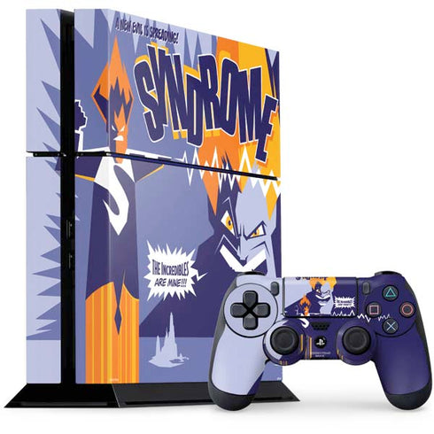 Disney The Incredibles Syndrome Art PlayStation PS4 Skins
