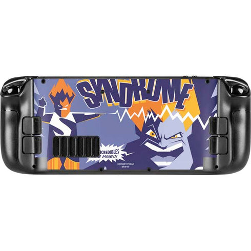 Disney The Incredibles Syndrome Art Steam Deck Handheld Gaming Computer Skin