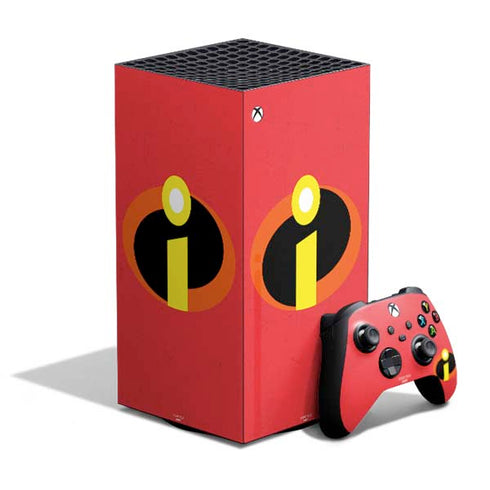 Disney The Incredibles Main Logo XBox Series X Digital Edition Bundle Skin