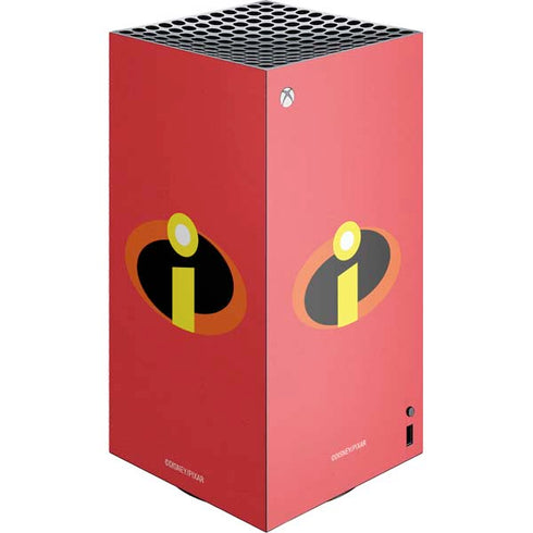 Disney The Incredibles Main Logo XBox Series X Digital Edition Console Skin