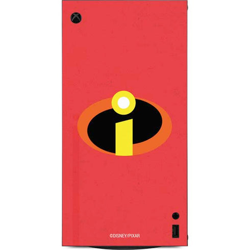 Disney The Incredibles Main Logo XBox Series X Digital Edition Console Skin
