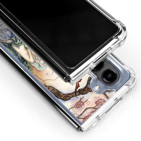 The Introduction by Amy Brown Galaxy Z Fold5 5G Clear Case