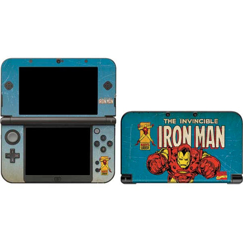 Marvel Classic Comics The Invincible Iron Man 3DS XL 2015 Skin