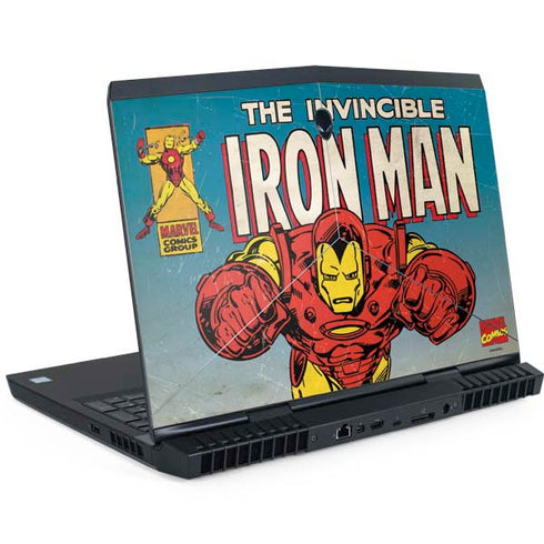 Marvel Classic Comics The Invincible Iron Man Dell Alienware Skin