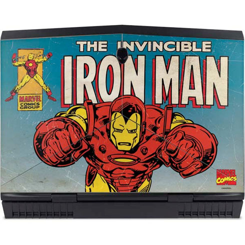Marvel Classic Comics The Invincible Iron Man Dell Alienware Skin