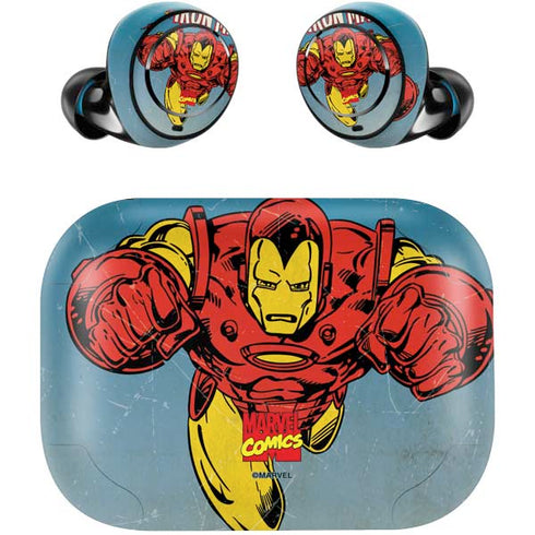 Marvel Classic Comics The Invincible Iron Man Amazon Echo Buds Skin
