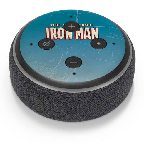 Marvel Classic Comics The Invincible Iron Man Amazon Echo Dot Skin