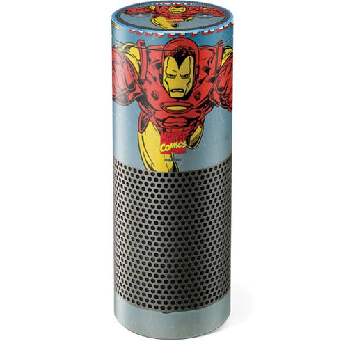 Marvel Classic Comics The Invincible Iron Man Amazon Echo Skin