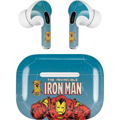 Marvel Classic Comics The Invincible Iron Man Apple AirPods Pro Skin
