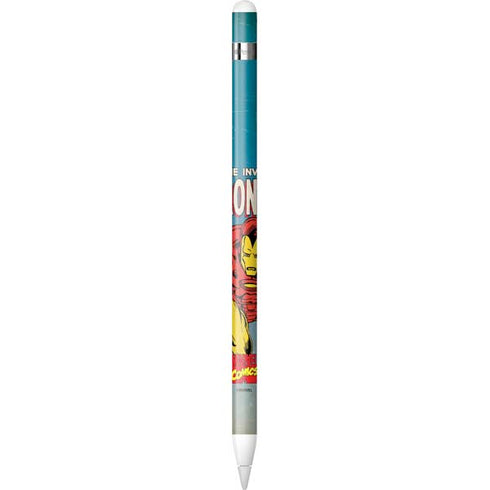 Marvel Classic Comics The Invincible Iron Man Apple Pencil (1st Gen, 2017) Skin