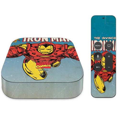 Marvel Classic Comics The Invincible Iron Man Apple TV Skin