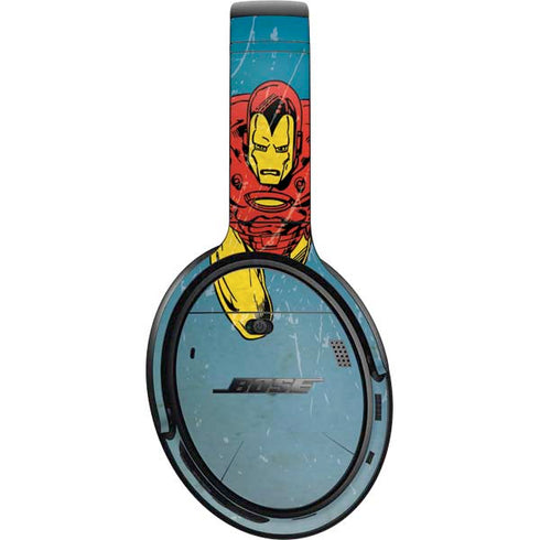 Marvel Classic Comics The Invincible Iron Man Bose QuietComfort 35 II Headphones Skin