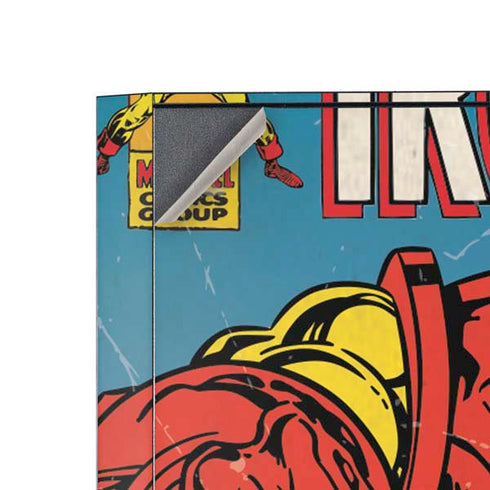 Marvel Classic Comics The Invincible Iron Man Corsair 4000D Tempered Glass Mid-Tower ATX Case Skin