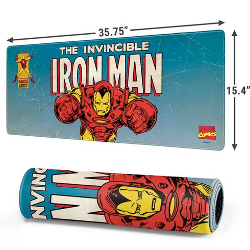 Marvel Classic Comics The Invincible Iron Man Gaming Mouse Pad