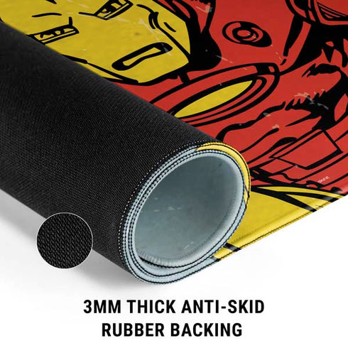 Marvel Classic Comics The Invincible Iron Man Gaming Mouse Pad
