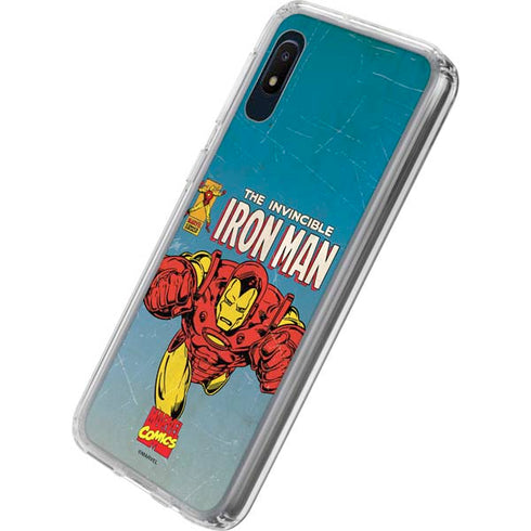 Marvel Classic Comics The Invincible Iron Man Galaxy A10e Clear Case