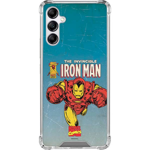 Marvel Classic Comics The Invincible Iron Man Galaxy A14 5G Clear Case
