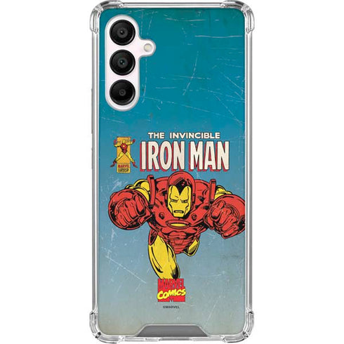 Marvel Classic Comics The Invincible Iron Man Galaxy A16 5G Clear Case