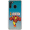 Marvel Classic Comics The Invincible Iron Man Galaxy A21 Clear Case