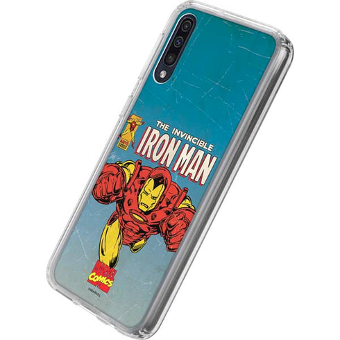 Marvel Classic Comics The Invincible Iron Man Galaxy A50 Clear Case