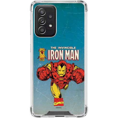Marvel Classic Comics The Invincible Iron Man Galaxy A52 5G Clear Case