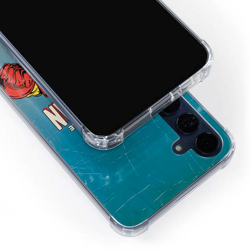 Marvel Classic Comics The Invincible Iron Man Galaxy A55 5G Clear Case