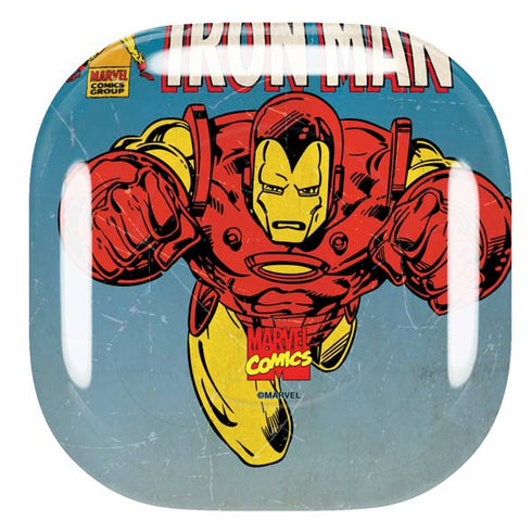 Marvel Classic Comics The Invincible Iron Man Galaxy Buds Live Skin