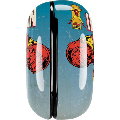 Marvel Classic Comics The Invincible Iron Man Galaxy Buds Live Skin