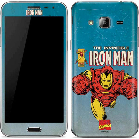 Marvel Classic Comics The Invincible Iron Man Galaxy J3 Skin