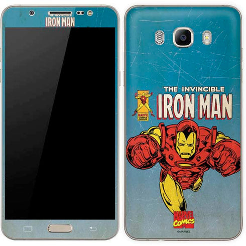 Marvel Classic Comics The Invincible Iron Man Galaxy J7 Skin