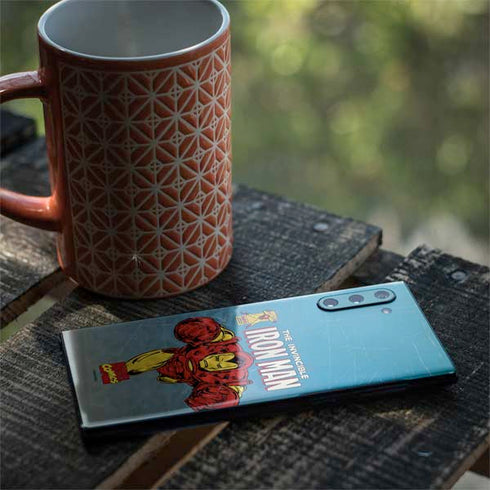 Marvel Classic Comics The Invincible Iron Man Galaxy Note 10 Skin