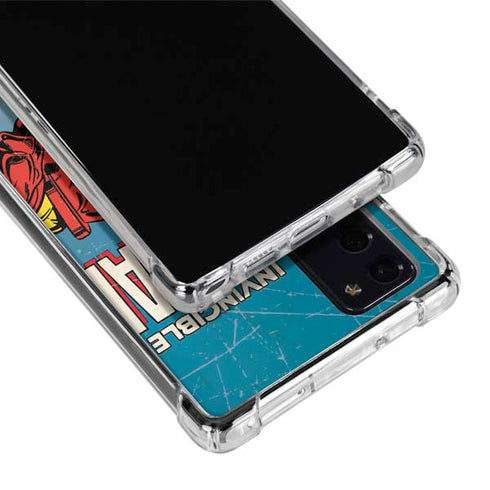 Marvel Classic Comics The Invincible Iron Man Galaxy Note20 5G Clear Case