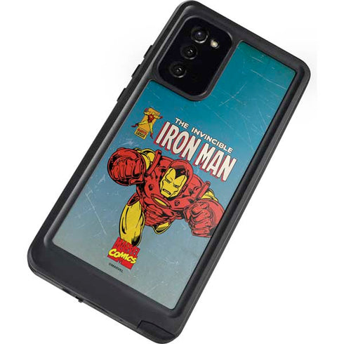 Marvel Classic Comics The Invincible Iron Man Galaxy Note20 5G Waterproof Case