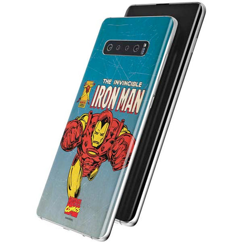 Marvel Classic Comics The Invincible Iron Man Galaxy S10 Plus Skin