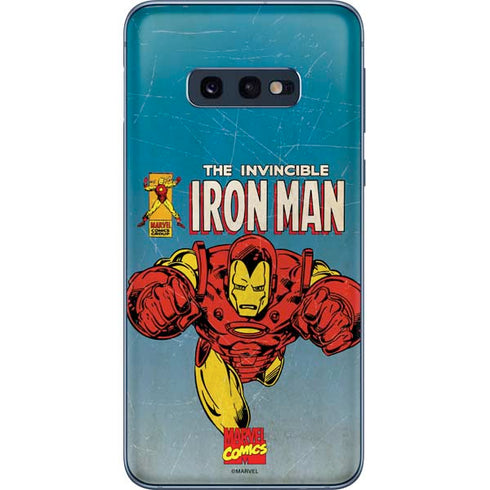 Marvel Classic Comics The Invincible Iron Man Galaxy S10e Skin