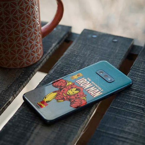 Marvel Classic Comics The Invincible Iron Man Galaxy S10e Skin