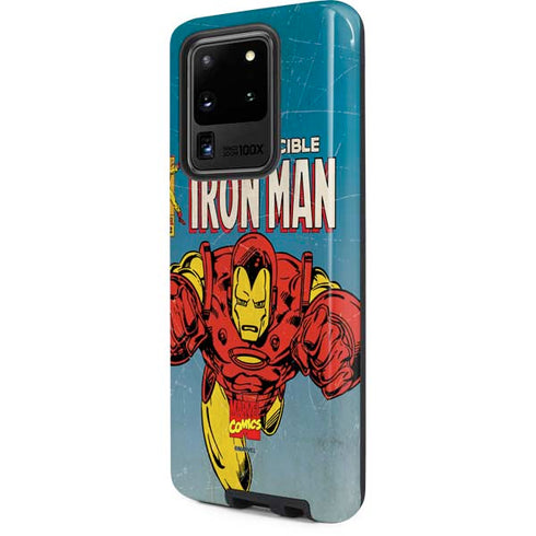 Marvel Classic Comics The Invincible Iron Man Galaxy S20 Ultra 5G Pro Case