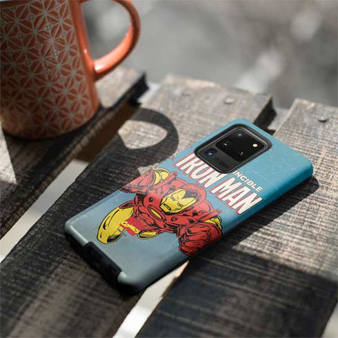 Marvel Classic Comics The Invincible Iron Man Galaxy S20 Ultra 5G Pro Case