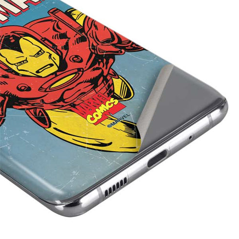 Marvel Classic Comics The Invincible Iron Man Galaxy S20 Ultra 5G Skin