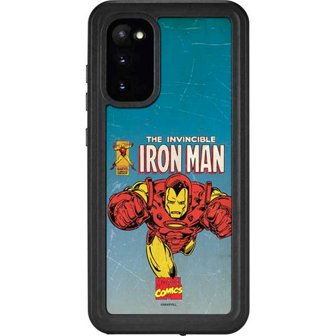 Marvel Classic Comics The Invincible Iron Man Galaxy S20 Waterproof Case