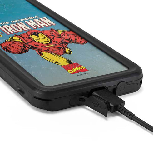 Marvel Classic Comics The Invincible Iron Man Galaxy S20 Waterproof Case