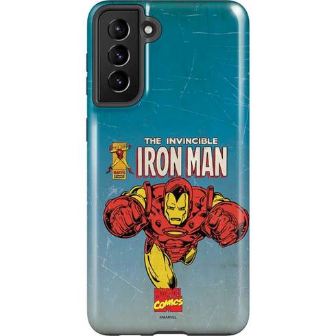 Marvel Classic Comics The Invincible Iron Man Galaxy S21 Plus 5G Pro Case
