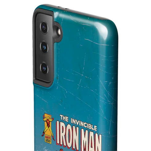 Marvel Classic Comics The Invincible Iron Man Galaxy S21 Plus 5G Pro Case